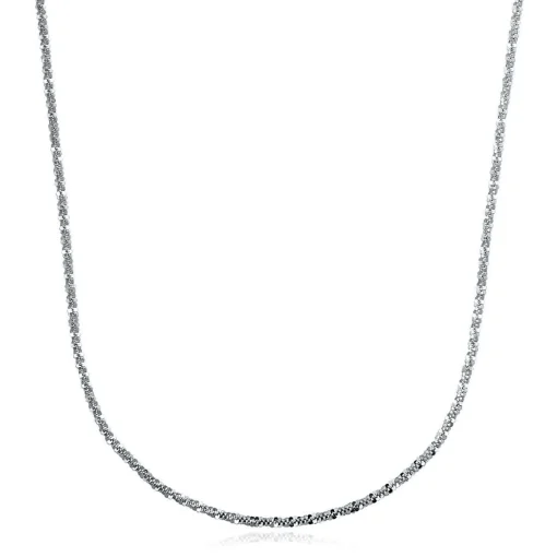 Polished Criss Cross Chain In