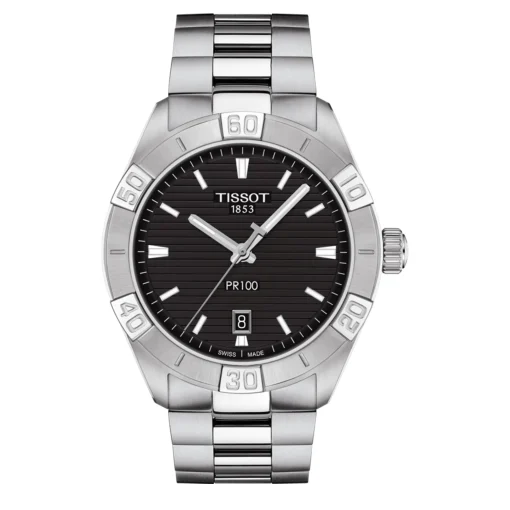 Pr 100 Chronograph Men's Watch, Black Dial