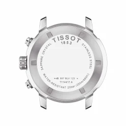 Prc 200 Chronograph Men's Watch In Stainless Steel & Blue Rubber, 43Mm