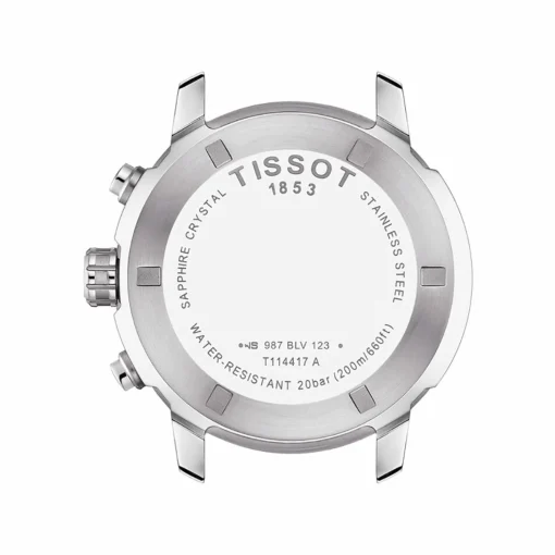 Prc 200 Chronograph Men's Watch In Stainless Steel & Blue Rubber, 43Mm