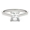 Princess-Cut Moissanite Solitaire Ring In 14K Gold (7/8 Ct. Tw.)