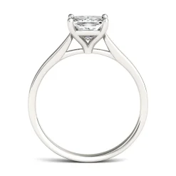 Princess-Cut Moissanite Solitaire Ring In 14K Gold (7/8 Ct. Tw.)