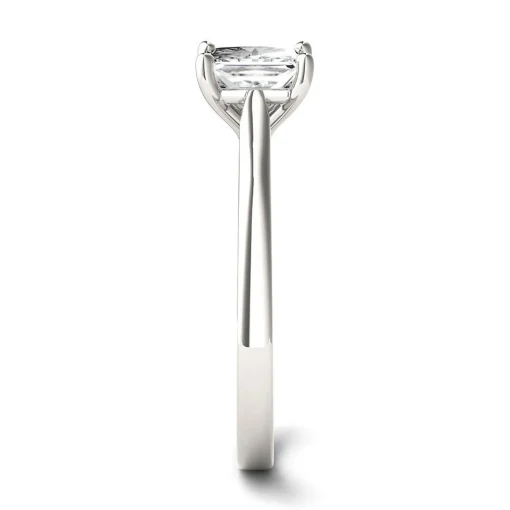 Princess-Cut Moissanite Solitaire Ring In 14K Gold (7/8 Ct. Tw.)