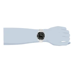 Pro Diver Automatic Black Men's Watch In Stainless Steel