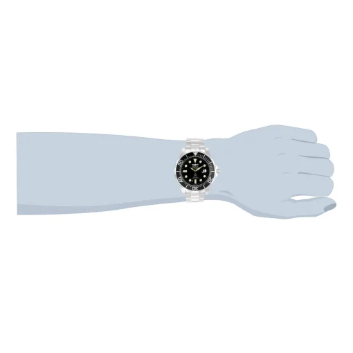 Pro Diver Automatic Black Men's Watch In Stainless Steel