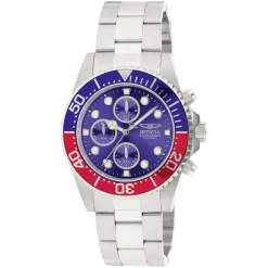 Pro Diver Chronograph Men's Watch In Stainless Steel