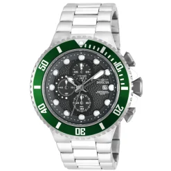 Pro Diver Chronograph Men's Watch In Stainless Steel