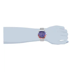 Pro Diver Chronograph Men's Watch In Stainless Steel