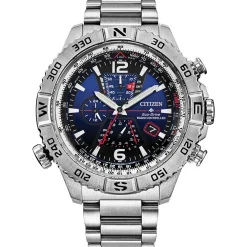 Promaster Navihawk A-T Blue Men's Watch In Stainless Steel