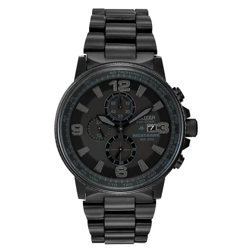 Promaster Nighthawk Men's Watch In Black Ion-Plated Stainless Steel