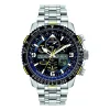 Promaster Skyhawk A-T Blue Angels Men's Watch In Stainless Steel