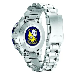 Promaster Skyhawk A-T Blue Angels Men's Watch In Stainless Steel