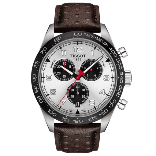 Prs 516 Chronograph Men's Watch With Leather Strap, 45Mm