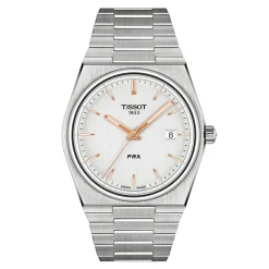 Prx Men's Watch In Stainless Steel With Silver And Rose-Tone, 45Mm