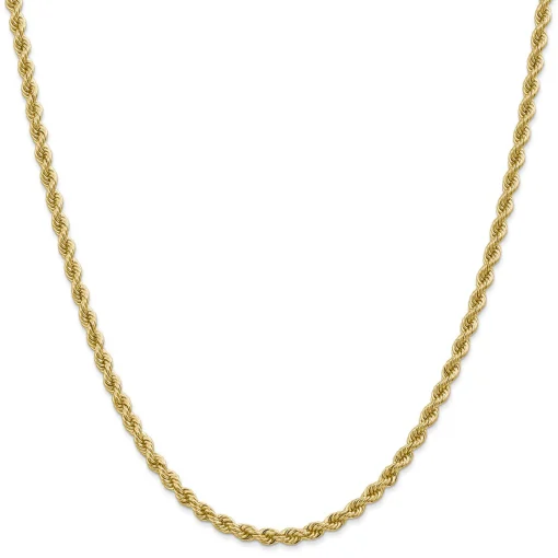 Rope Chain In 14K Yellow Gold, 28"