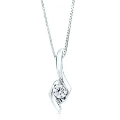 Round Diamond Pendant