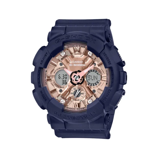 S Series Analog-Digital Women's Watch In Navy Resin