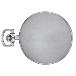 Savonnette Men's Pocket Watch In Stainless Steel With Blue Gradient Dial, 49Mm