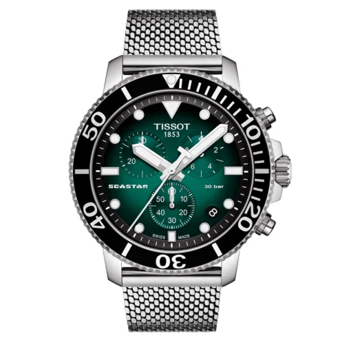 Seastar 1000 Chronograph Men's Watch In Stainless Steel