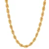 Silk Rope Chain In , 4.3Mm, 22"