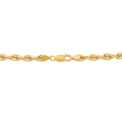 Silk Rope Chain In , 4.3Mm, 22"