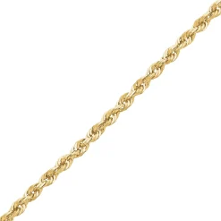 Solid Glitter Rope Chain In , 24"