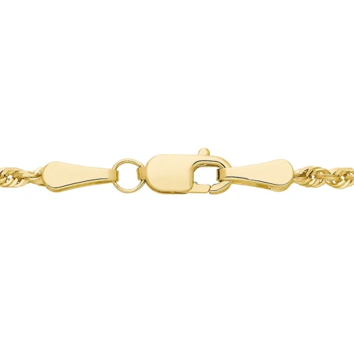 Solid Glitter Rope Chain In , 24"
