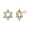 Star Of David Diamond Earrings (1/8 Ct. Tw.)