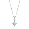 Starburst Pendant With Diamond Accent