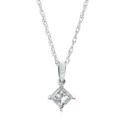 Starburst Pendant With Diamond Accent