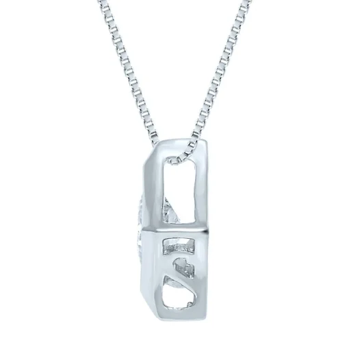 Starra™ 1/4 Ct. Tw. Diamond Solitaire Pendant In 14K White Gold