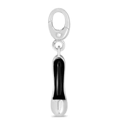 Stiletto Charm In Sterling Silver