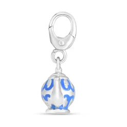Tea Pot Charm In Sterling Silver