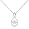 The Beat Of Your Heart® 1/2 Ct. Tw. Diamond Pendant In Sterling Silver