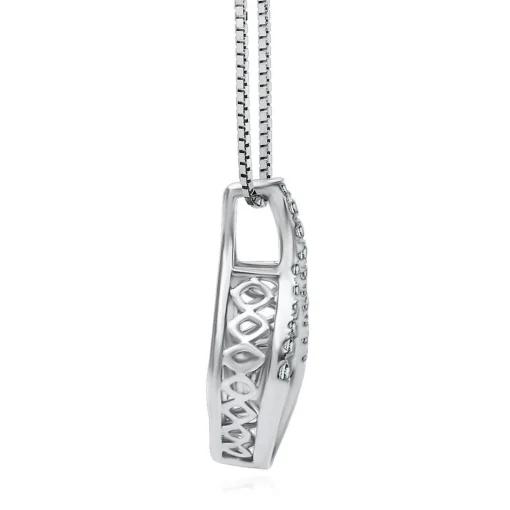 The Beat Of Your Heart® 1/5 Ct. Tw. Diamond Pendant In Sterling Silver