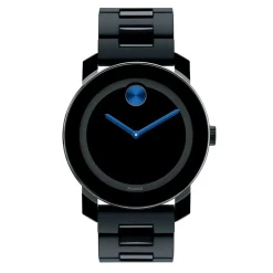 Tr90 Men's Watch In Black Ion-Plated Stainless Steel & Polyurethane, 42Mm