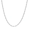Twist Link Chain In 14K White Gold, 18"