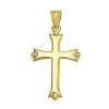Two-Tone Reversible Cross In 14K Gold