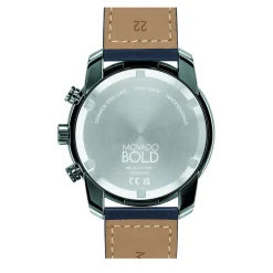 Verso Men's Watch In Gray Ion-Plated Stainless Steel, 44Mm