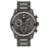 Verso Men's Watch In Gunmetal Ion-Plated Stainless Steel, 44Mm