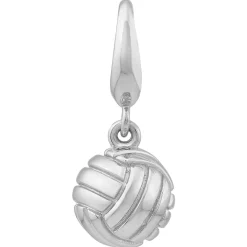 Volleyball Charm In Sterling Silver