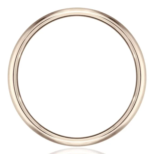 Wedding Band In 14K Rose Gold, 6.5Mm