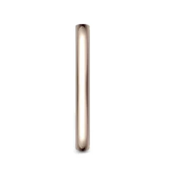 Wedding Band In 14K Rose Gold, 1Mm