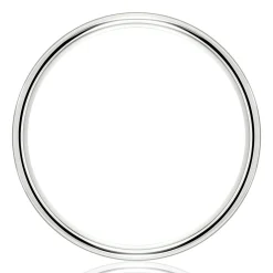 Wedding Band In 14K White Gold, 1Mm