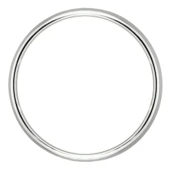 Wedding Band In 14K White Gold, 6.5Mm