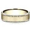 Wedding Band In 14K Yellow Gold, 6.5Mm