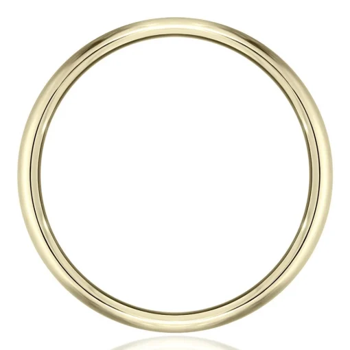 Wedding Band In 10K Yellow Gold, 6.5Mm