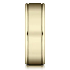 Wedding Band In 14K Yellow Gold, 6.5Mm