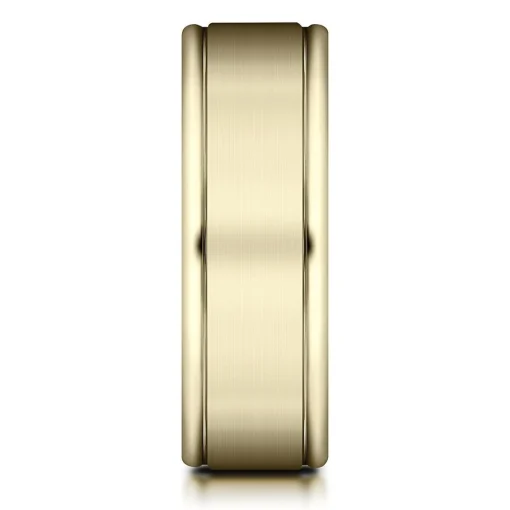 Wedding Band In 14K Yellow Gold, 6.5Mm