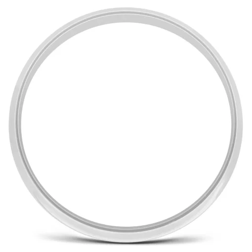Wedding Band In Platinum, 6Mm